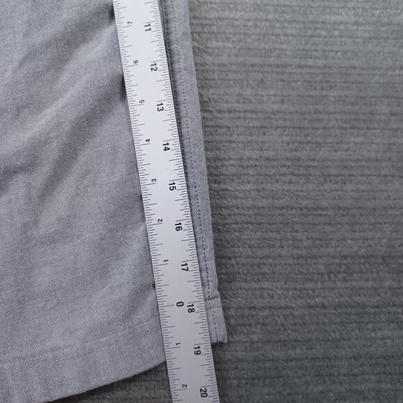 Lululemon The Works Shorts Men 32 Gray 9" Inseam Casual Stretch Lightweight Golf - Picture 8 of 9
